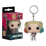 Harley Quin Chaveiro Funko Pop Keychain Dc Esquadrâo Suicida Cor Colorido