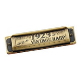 Harmônica Diatônica Vintage Harp Afinação Em Dó Shg