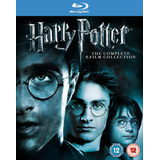 Harry Potter Coleção Completa Blu ray 8 Filmes Importado