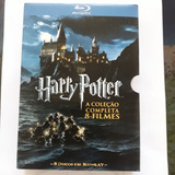 Harry Potter Coleção Completa Com 8 Filmes/blurays Originais