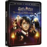 Harry Potter E A Pedra Filosofal Steelbook 4k + Blu-ray Dub