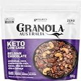Hart S Natural Granola Australia Keto Low Carb Belgian Chocolate Granola Sem Açucar Sem Lactose Sem Glúten Vegano 100 Natural Alto Em Fibras 300g