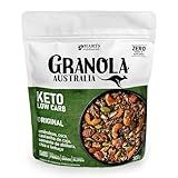 Hart S Natural Granola Australia Keto Low Carb   Granola Sem Açucar  Sem Lactose  Sem Glúten  Vegano   100  Natural   Alto Em Fibras   Snack Saudável   300g