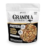 Hart S Natural Granola Australia Low Carb Keto Protein Vanilla Almond Crunch  26g De Proteína  Granola Sem Açucar  Sem Lactose  Sem Glúten  Vegano  200g