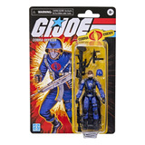 Hasbro Boneco Gi Joe Cobra Officer Lacrado Comandos Em Ação