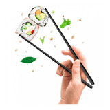 Hashi Kit 5 Pares Para Cozinha Oriental Sushi Sashimi Yoi