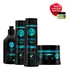 Haskell Cachos Sim Shampoo Para Cachos Completo 4 Peças 