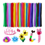 Haste De Chenille 30cm 130 Unid Escolha A Cor