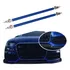 Haste Spoiler Lip Skirt Universal 20cm Suporte Saia Reguláve
