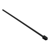 Haste Vareta Do Potenciômetro Ducha Fit Black Preta Hydra Acabamento Polido Cor Preto