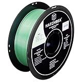 HATCHBOX Filamento De Impressora 3D Silk Mint PLA De 1 75 Mm Carretel De 1 Kg Precisão Dimensional 0 03 Mm Filamento De Impressão 3D