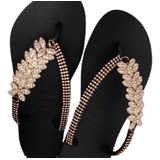 Havaianas Chinelo Personalizado Com Strass Acompanha Caixa 