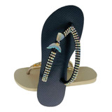 Havaianas Customizada sereia Com Strass