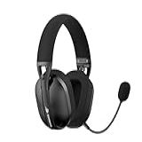 Havit Fone De Ouvido Headset Gamer Fuxi-H3 Black Com Fio E Sem Fio- Wireless 2-4GHz- Bluetooth- Cabo USB-C