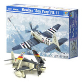 Hawker Sea Fury Fb 11 1 72 Kit Trumpeter 01631