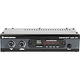 HAYONIK- Amplificador 4 Canais- Entrada Óptica- 40W RMS- Bluetooth- USB- Rádio FM- Entrada Para Microfone- Equalizador - Compact 400 OD