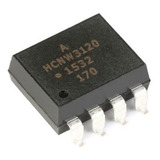 Hcnw3120 Smd Optoacoplador 8 Pinos Largo Avago