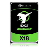 Hd 16tb Seagate Exos X18 Enterprise Sata 6gb s 7200 Rpm Sed Cor Prateado