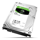 Hd 2tb Seagate Sata 3 7200rpm 64mb Barracuda Nota Fiscal Cor Prata