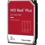 Hd 2tb Western Digital Wd Red Plus Nas Sata 6gb s Wd20efpx Cor Preto