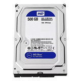 Hd 500gb Sata3 7200rpm 32mb Cache 3 5 Western Digital Wd5000azlx Disco Rígido Interno Pc Desktop Dvr