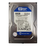 Hd 80gb Sata Wd800aajs