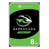 Hd 8tb Seagate Barracuda 5900rpm Sata 3 6gb/s 256mb Cache Cor Prateado