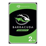 Hd Disco Rígido Interno Seagate Barracuda St2000dm008 2tb Prata 7200 Rpm Novo