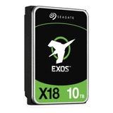 Hd Enterprise 10tb Seagate Exos X18 Sata 6gb/s 7200rpm 256mb - St10000nm018g - Raid Storage 5 Anos De Garantia E Nota Fiscal Ean: 763649150979