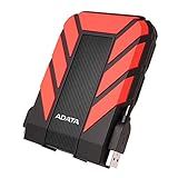 Hd Externo Adata Anti-queda, à Prova D'água, Ipx68 Durable Hd710 Pro Usb 3.2, 1tb, 2.5', Vermelho