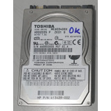 Hd Notebook Toshiba 60gb Mk6034gsx