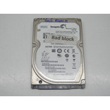 Hd P/ Notebook Seagate 500gb Mod. St9500420as C/defeito