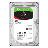 Hd Seagate Storage nas Ironwolf 4tb Nas Sata6 5400rpm 256mb