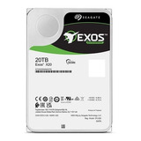 Hd Servidor Seagate 20tb Exos X20 Sas 12gbps 256mb Servidor St20000nm002d