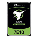 Hd Servidor Seagate Exos 7e10 4tb Sas 12gb/s 7200rpm 256mb 512e 4kn 3.5 - St4000nm025b Cor Prateado