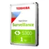 Hd Toshiba Surveillance S300, 1tb, 5400 Rpm, Sata
