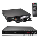 Hd1080p Dvd Player Tv Mp3 Usb Com Controle Remoto