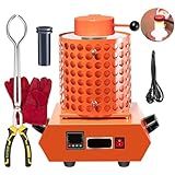 HDaspijh Forno De Fusão De Ouro Atualizado Forno De Fundição De Metal Digital Elétrico De 1 2 3 KG 2000W 1 150 0 C Kit De Forno De Fundição PID Joias Refinadoras Metais Preciosos Ouro Prata Cobre