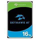 HDD Seagate SkyHawk AI 16TB 256MB Sata 6GB S ST16000VE000 24 7 P Sistemas De Segurança Seagate