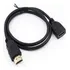 Hdmi Macho Para Fêmea Cabo De Extensão 50cm Para Pc Monitor