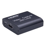 Hdmi Video Capture Card Hd Live Usb Comutador Externo Jogo
