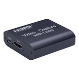 Hdmi Video Capture Card Hd Live Usb Comutador Externo Jogo