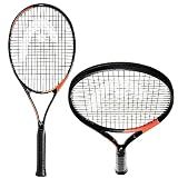 raquete tenis radical raquete amarrada cinza laranja