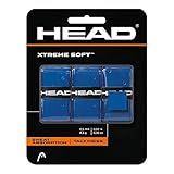 Head Raquete Xtreme Soft Overgrip – Fita Aderente Para Raquete De Tênis – Pacote Com 3, Azul