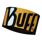 Headband Buff Coolnet Uv  Ultimate Logo Black Cor Preto amarelo