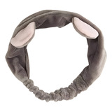 Headband Gatinho Cinza Faixa