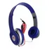 Headphone Azul Hastes Ajustável Plug P2 3.5 Mm Cabo 1.5 M