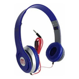 Headphone Azul Hastes Ajustavel