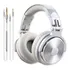 Headphone Studio Profissional Dj Mesa De Som P2 P10 Prata Cor Prateado