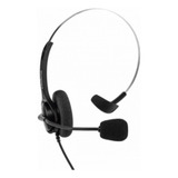 Headphone Telemarketing Intelbras Chs40 Rj9 Com Conector